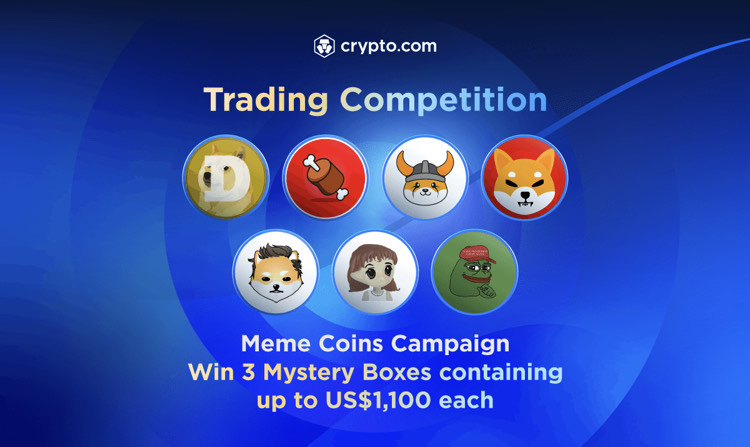 You are currently viewing Crypto.com’s Meme Coin Madness: Trade Your Way to Mystery Box Rewards, May 18-June 1st